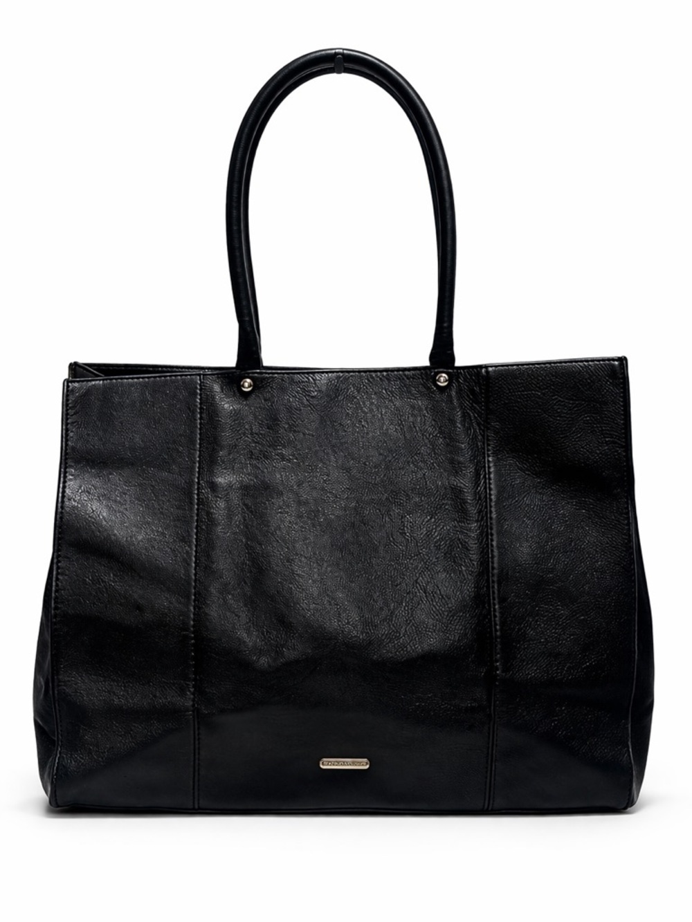 Rebecca Minkoff Black Tote Modern Professional Design